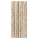  Gardin med gardiner 2 pcs Krem 245 x 140 cm Fløyel