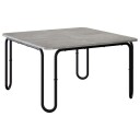 vidaXL Kaffebord Betonggrå 79,5 x 79,5 x 45 cm Konstruert tre