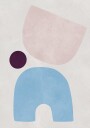 Curved shapes 5 Plakat Plakat / 100x150cm