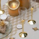 Santex Champagneglass med gullfot 6-pakning 9041 0-3