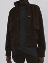 Mango Sweater With Asymmetrical Turtleneck Grey S