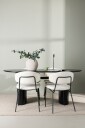Venture Home   Spisegruppe Isolde med 4 stk stoler Chico   Svart