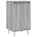 vidaXL Skjenk grå sonoma 40x35x70 cm konstruert tre