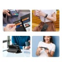 Dux Ducis Lawa lommebokdeksel for Samsung Galaxy S25+ med avtakbar magnetisk lommebok svart