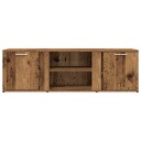  TV-benk gammelt tre 120x34x37 cm konstruert tre 8721158435095