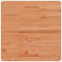 Bordplate 50x50x2,5 cm firkantet heltre bøketre 355973