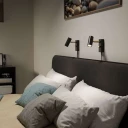 Belid Cato Vegglampe Matt Svart/Matt Svart