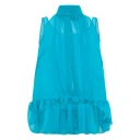 Alberta Ferretti Dame Topper Blå S,