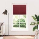  Plisségardin Bordeaux Rød 105x200 cm Stoff Bredde 104,4