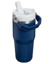 Stanley IceFlow Flip Straw 2.0 drikkeflaske 0.41 L - marineblå