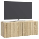  Vegghengt TV skap Sonoma eik 78,5 x 31 x 30 cm Konstruert tre
