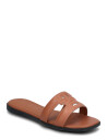 Tommy Hilfiger Th Logo Strap Mule - Brown - 37