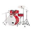 Pearl Decade Maple 22" Std Trommesett m/HWP-834 Matte Racing Red