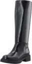 Bianco Biawillow Knee High Pull On Boot Faux Leather   BLACK   36