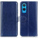OnePlus Nord CE4 Lite/Oppo K12x Lommebok-deksel med Magnetisk Lukning Blå