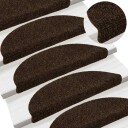  Selvklebende trappematter 30 stk brun 56x17x3 cm 8721288458056