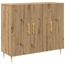  Sideboard Artisan Eik 90x34x80 cm Konstruert Tre