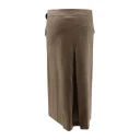 Semicouture Dame Skjørt Brun XL,