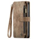 iPhone 14 Caseme C30 Multifunksjonell Lommebok-deksel Brun