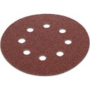 Borrelås sandpapir Ø 125 mm korn 120