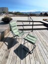 Fiam Fiesta soft sage green black supertex