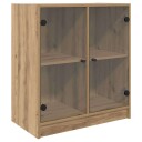  Sideskap Artisan Eik 68 x 37 x 75,5 cm Konstruert tre
