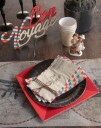 Bon Voyage Stående Treskilt 30x17 cm