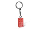 Lego Nøkkelring med rød 2 x 4 kloss 850154