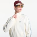 Fred Perry Constrast Taped Trk Jkt   CreaM