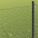Hexagon Gjerde Grå 1.6x50 m Stål