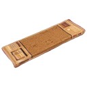 vidaXL Selvklebende trappematter 15 stk 65x25 cm beige