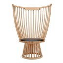 Tom Dixon Fan Lounge stol Natural