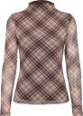 Vero Moda Vmsally Ls Roll Neck Top Jrs Exp   Pink   M