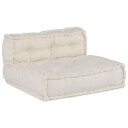  Modulsofa 4 pcs Krem stoff