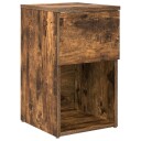  Sengeskap Røkt Eik 29 x 31,5 x 49 cm Konstruert tre