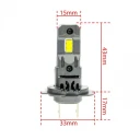 Einparts LED-pærer H7 6000K Pæresokkel: PX26D