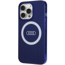 Deksel Audi Iml Big Logo Magsafe Deksel Iphone 13 Pro / 13 6,1" Blå/Marineblå Hardcase Au-Imlmip13p-Q5/D2-Be