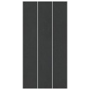  Rektangulært Bassengtrekk Svart 640 x 321 cm Polyethylen