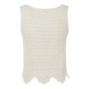 Chloé Dame Topper Hvit L,