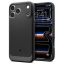 Spigen Rugged Armor MagSafe Mobildeksel for iPhone 18 Pro/17 Pro - Matt Svart