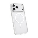 Ferrelli iPhone 17 Pro Max Drop deksel Mag deksel hvit/grå