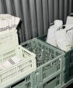 Hay Colour Crate Plastic Medium Lokk Sage Green