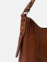 Re:Designed by Dixie Neri Small skulderveske i skinn Walnut