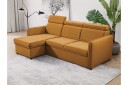 Fredrik Sofa med Sjeselong 3 seter   Oransje