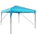 vidaXL Pop-up markise telt Blå 300 x 300 cm stoff