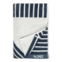 NJRD Stripes håndkle 70x140 cm Blå