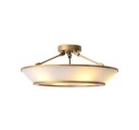 Ferette taklampe antique brass