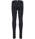 Hummel Leggings hmlJR Black Melert 12 år 152 Leggings Grå Svart