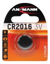 Ansmann CR2016 Litium Knappecellebatteri 3V