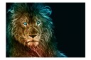 Fototapet Abstract Lion 400x280 - Artgeist sp. z o. o.